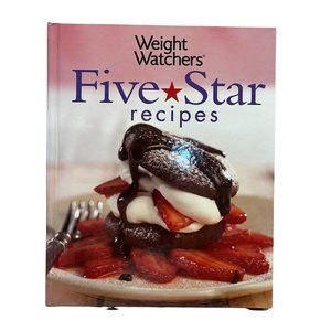 Weight Watchers 5 Star Recipes Cookbook Hardcover Over 140 Recipes